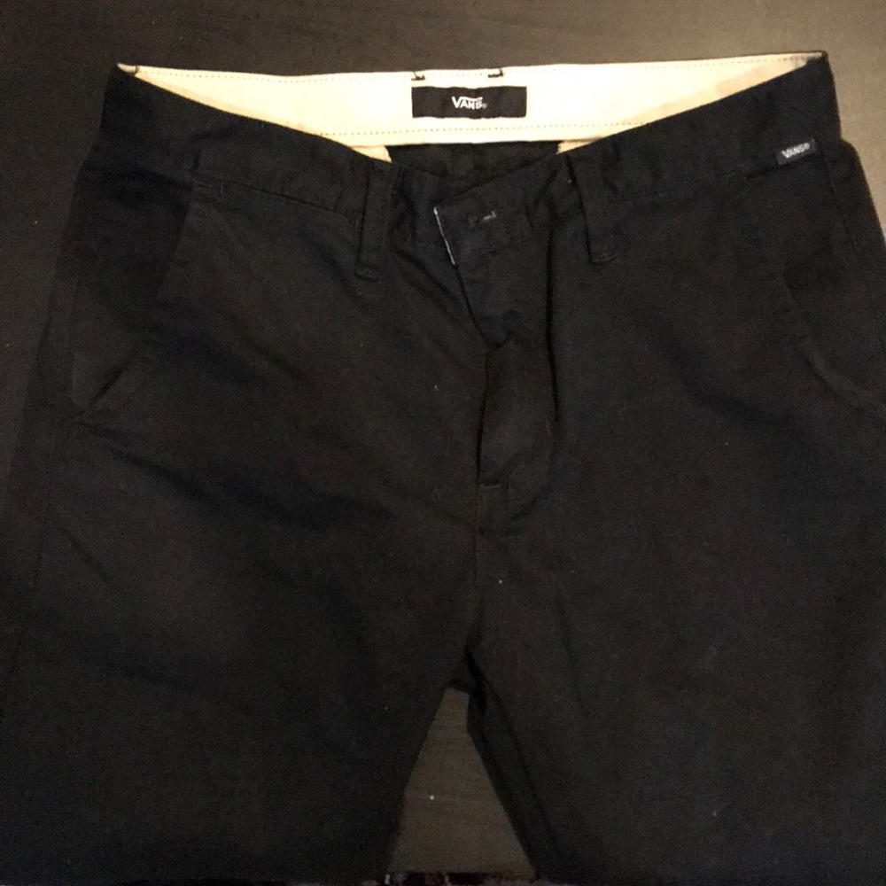 Men’s black vans pants size 32